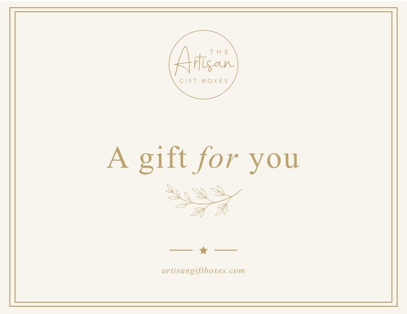 A gift for you - The Artisan Gift Boxes