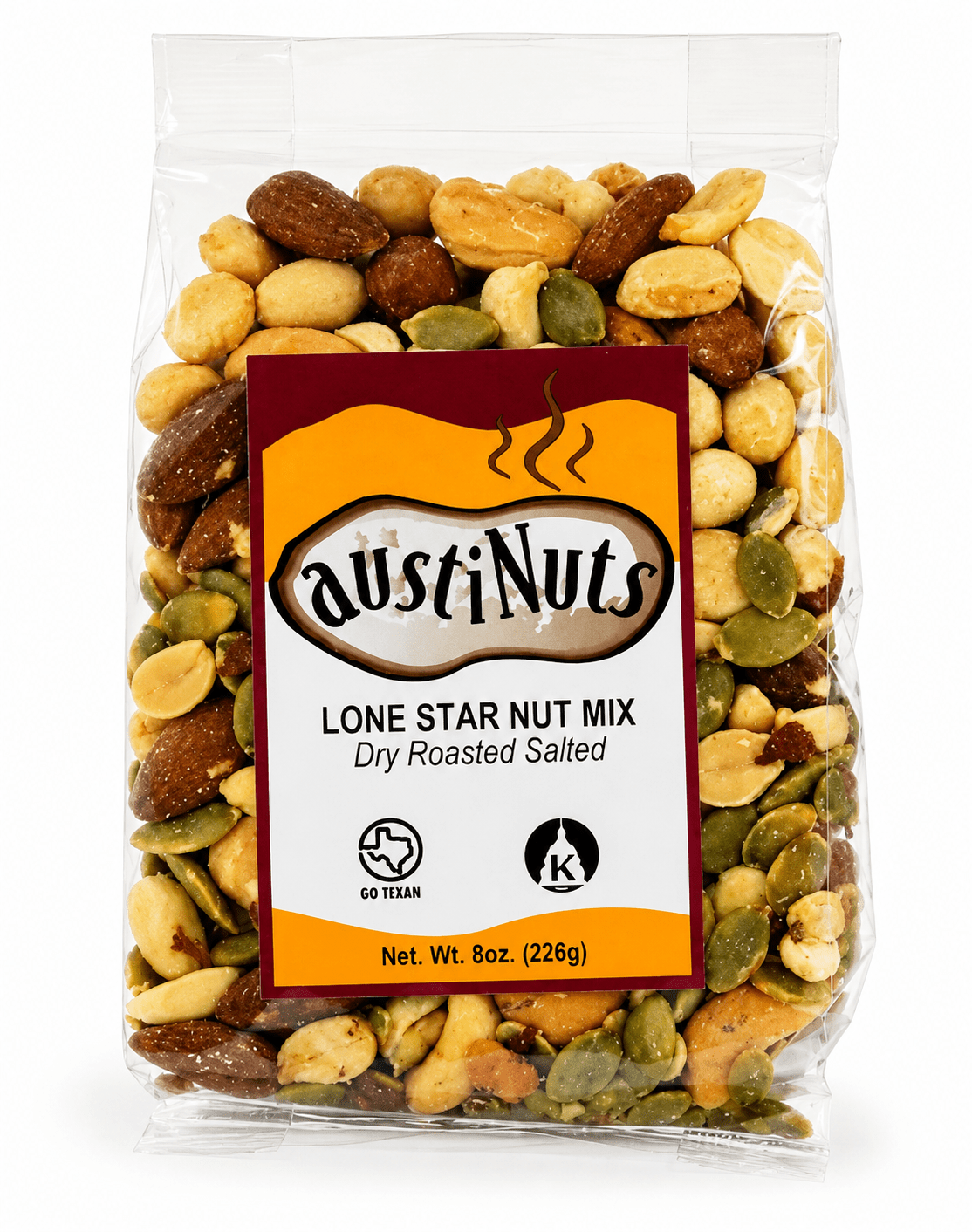 AustiNuts Lone Star Nut Mix Salted 8oz - The Artisan Gift Boxes