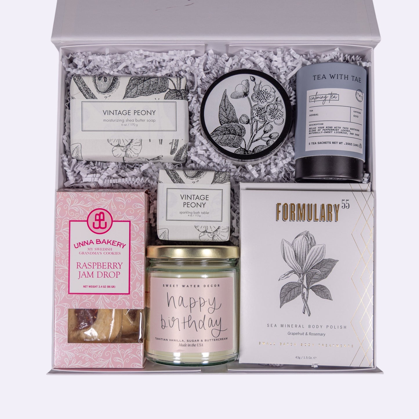 Luxury Birthday Spa Gift Box for Her - The Artisan Gift Boxes