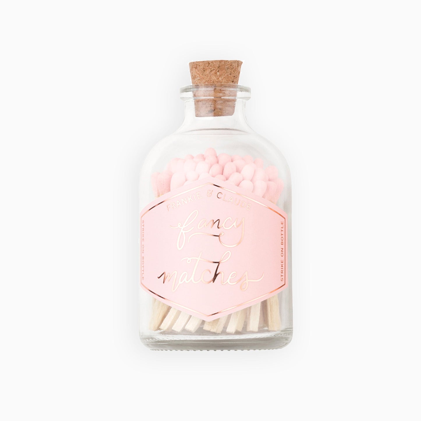 Frankie & Claude Fancy Matches - Blush Pink - The Artisan Gift Boxes