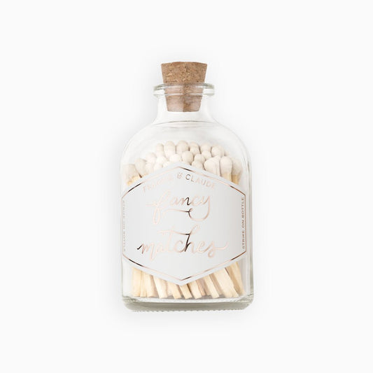 Frankie & Claude Fancy Matches - Classic White - The Artisan Gift Boxes