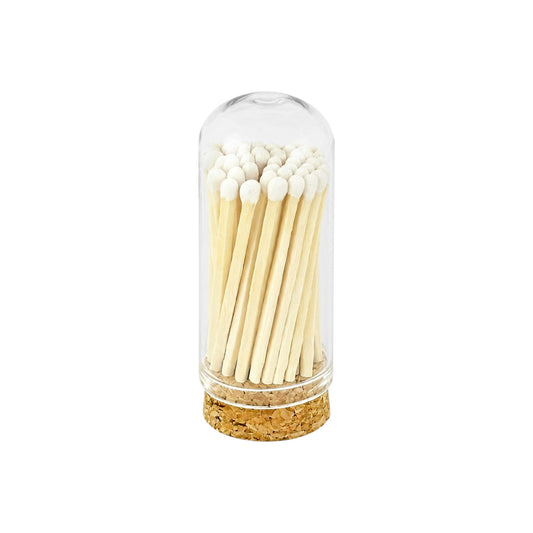 2" Matches + Mini Cloche White Tip - The Artisan Gift Boxes