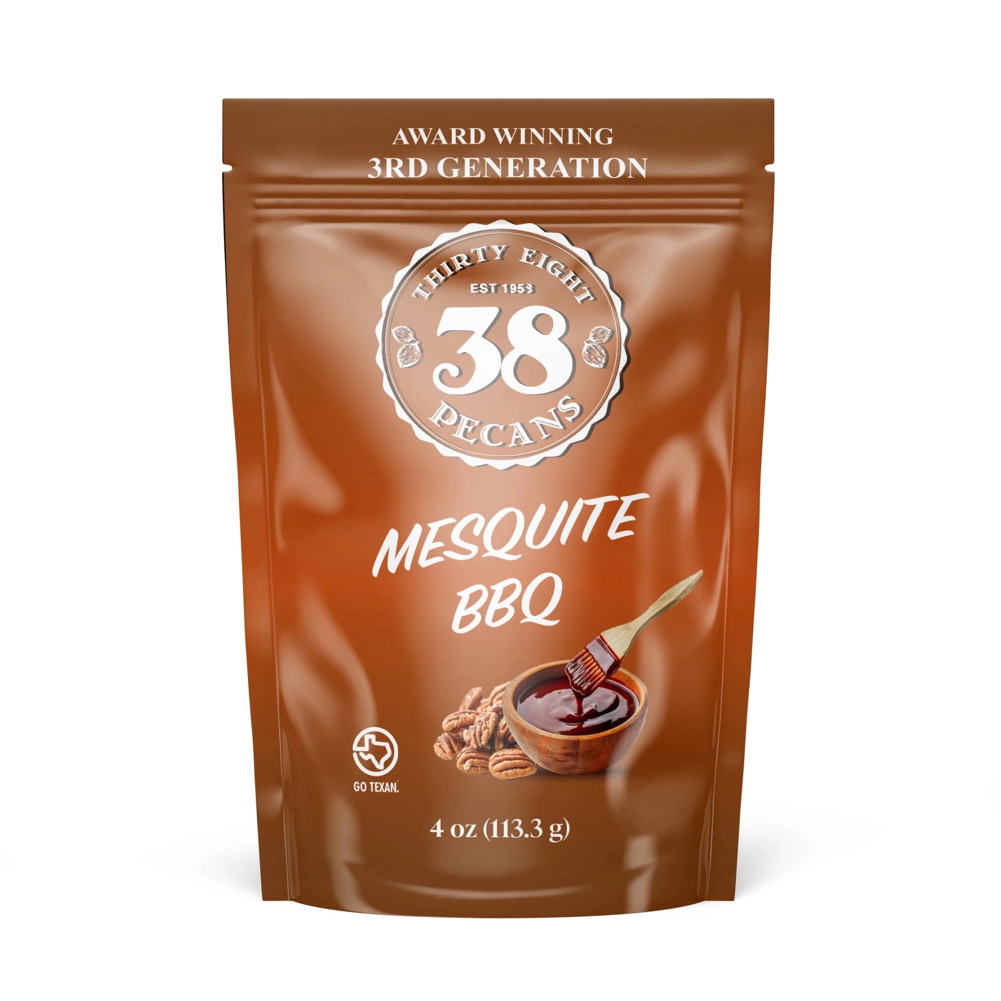 38 Pecans Mesquite BBQ Pecans - The Artisan Gift Boxes