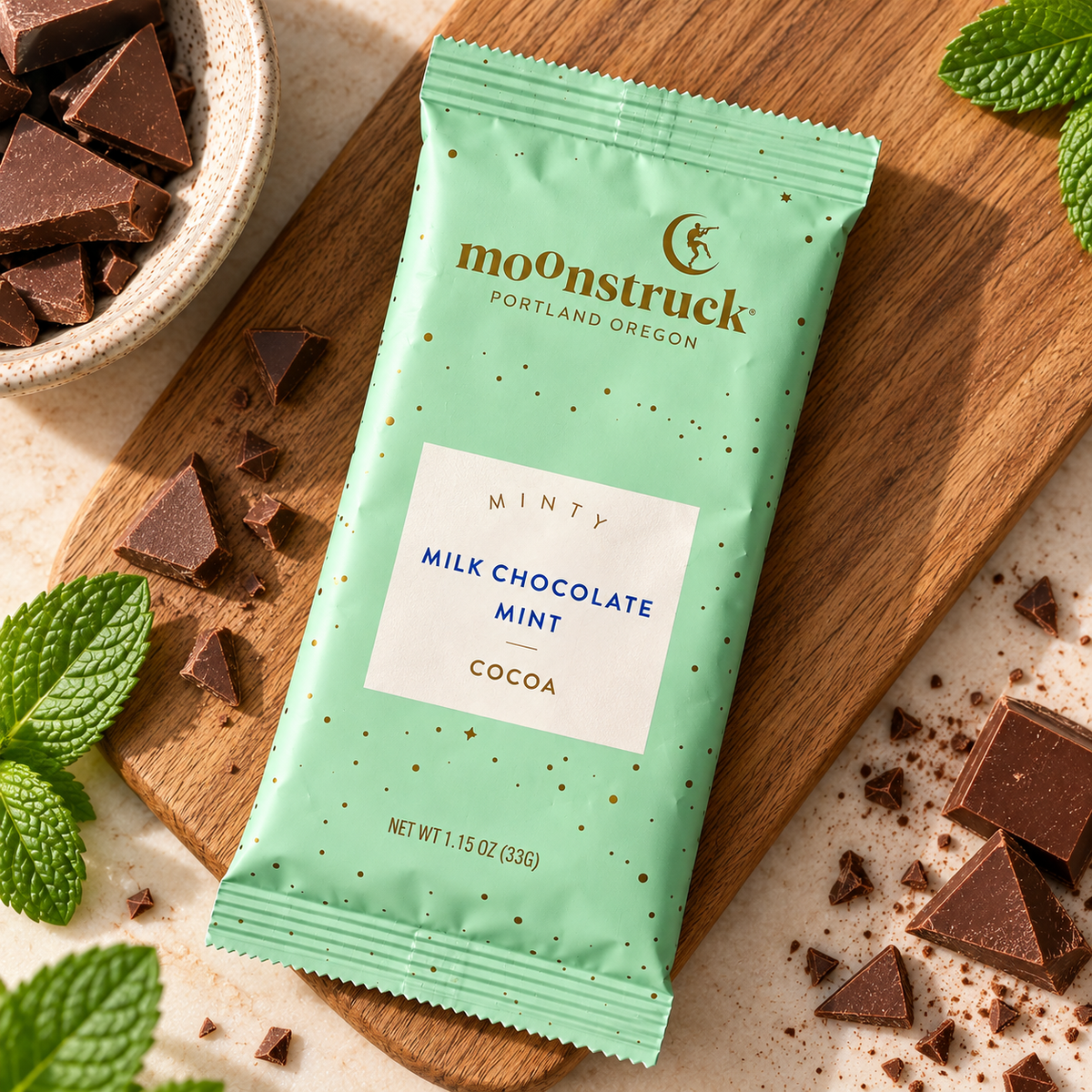 Moonstruck Minty Mint Hot Cocoa Pouch