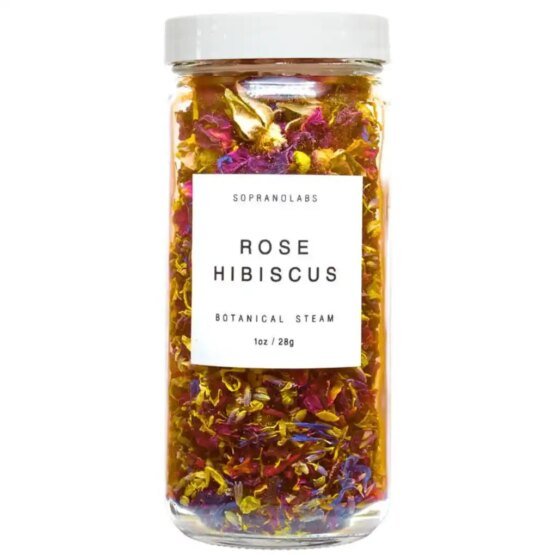 SopranoLabs Rose Hibiscus Botanical Steam - The Artisan Gift Boxes