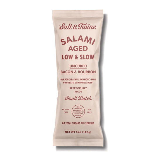 Salt & Twine Aged Salami Bacon and Bourbon - The Artisan Gift Boxes