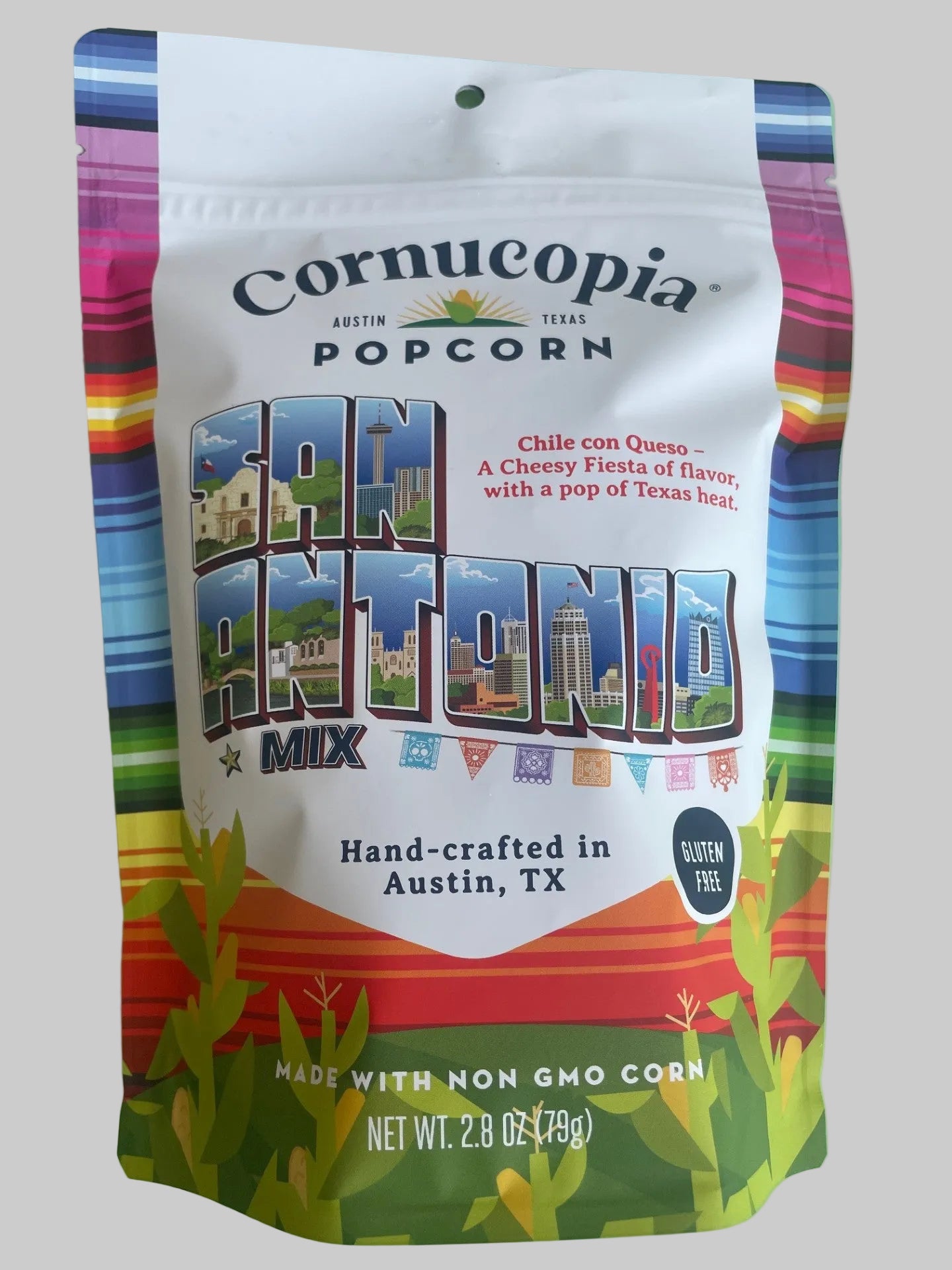 Cornucopia Popcorn Signature Bag San Antonio Mix - The Artisan Gift Boxes