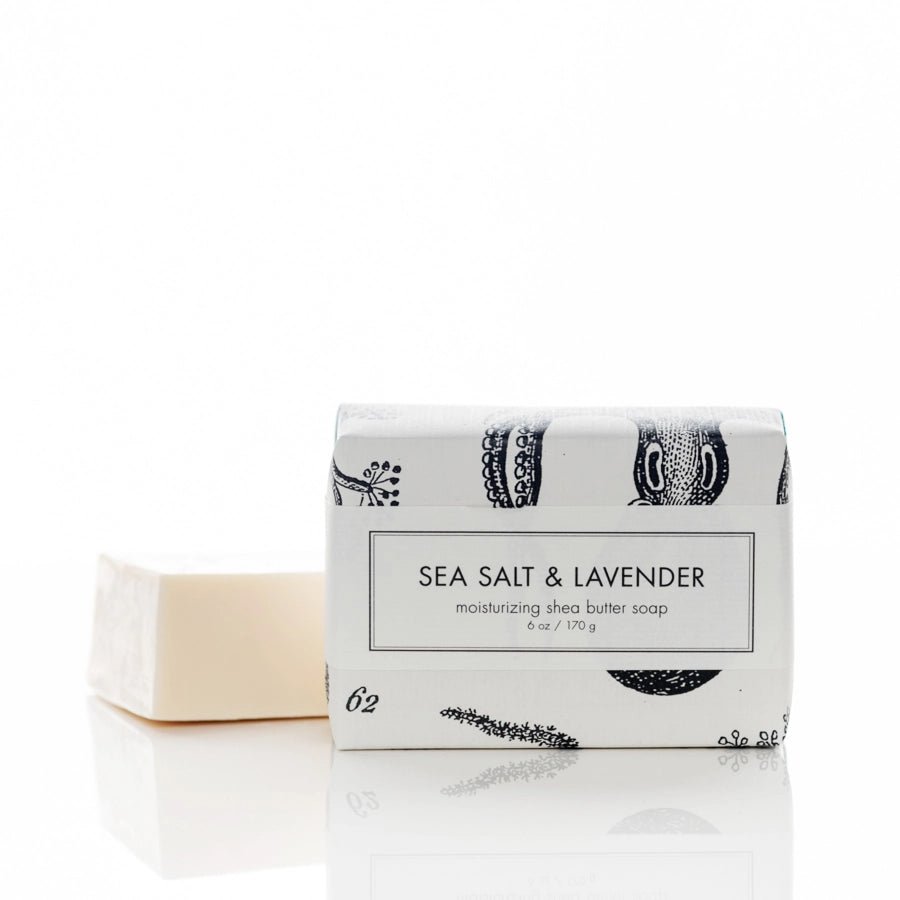 Formulary 55 Sea Salt & Lavender Shea Butter Soap Bar - The Artisan Gift Boxes