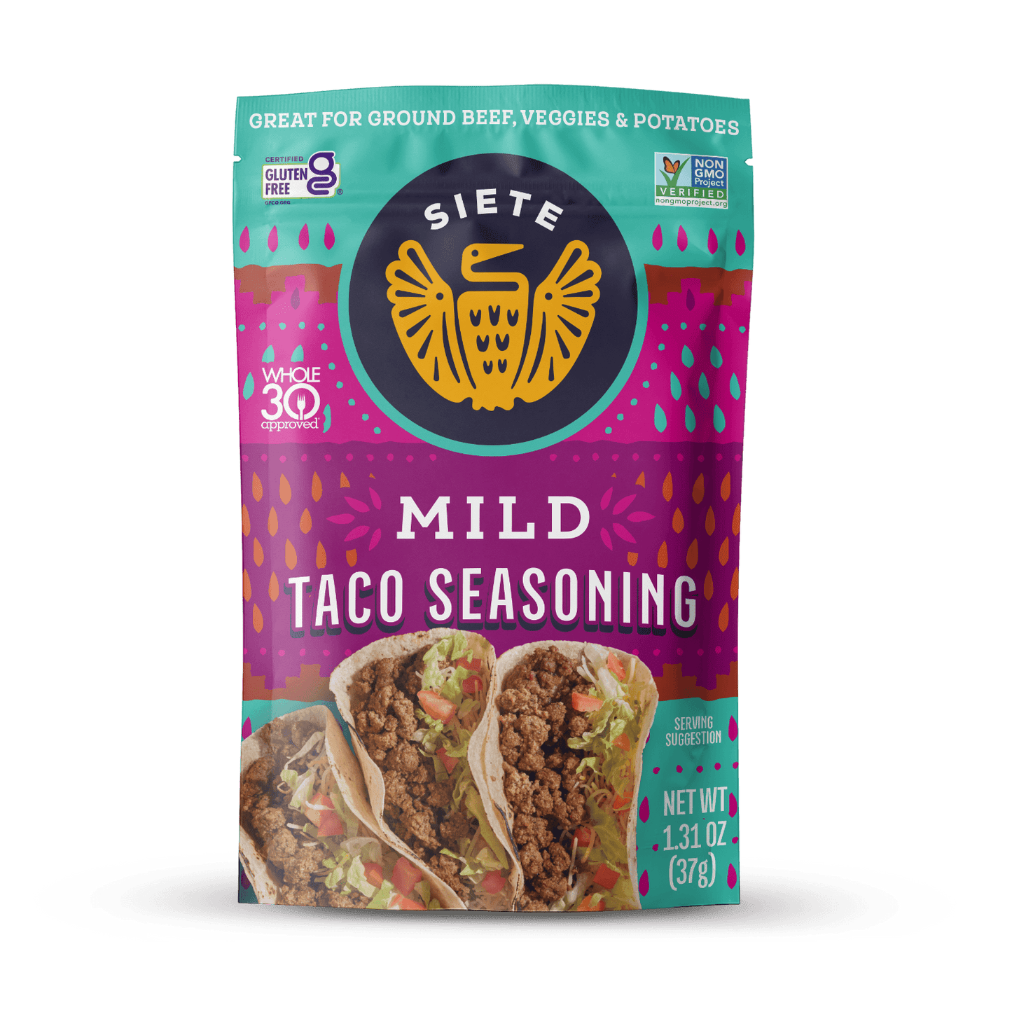 Siete Taco Seasoning Mix Mild - The Artisan Gift Boxes