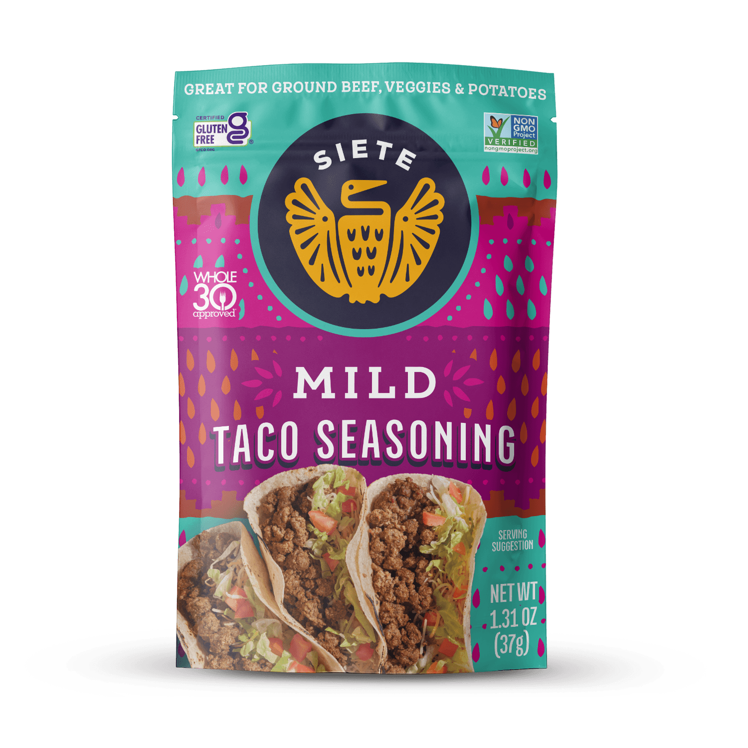 Siete Taco Seasoning Mix Mild - The Artisan Gift Boxes