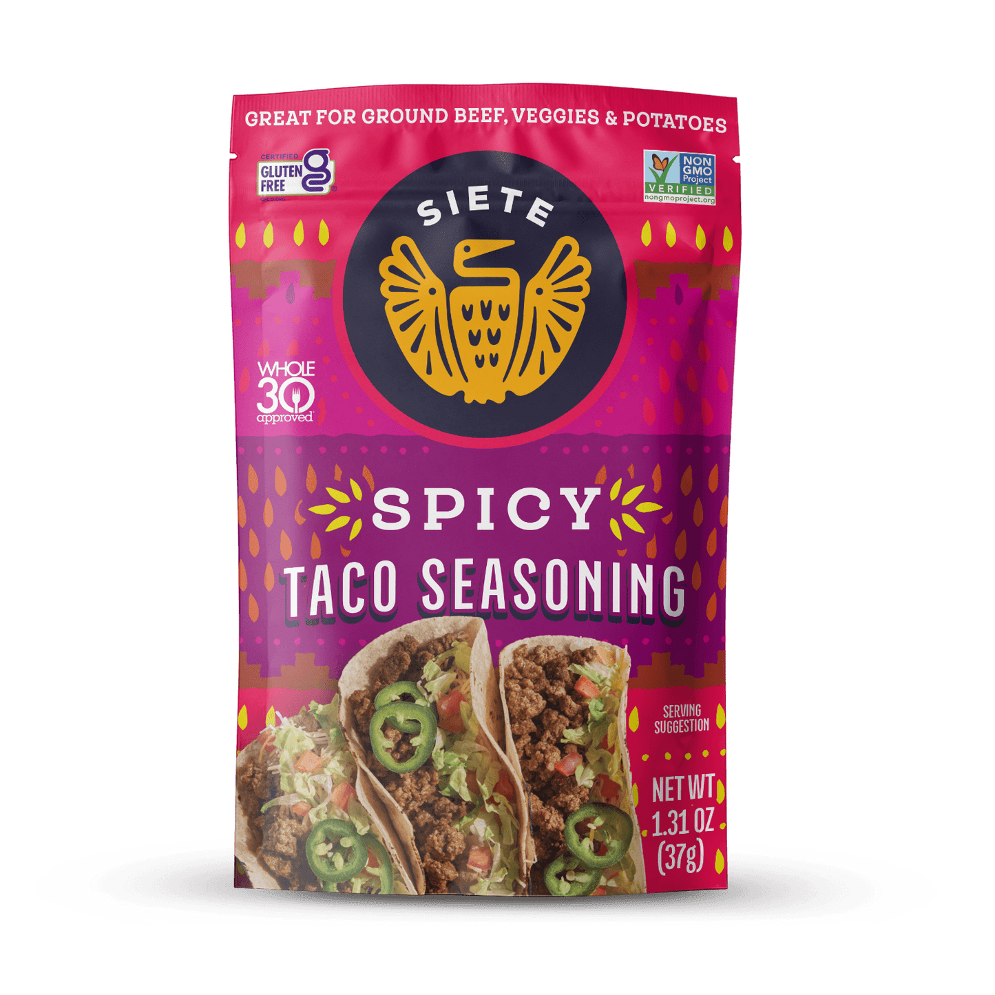 Siete Taco Seasoning Spicy - The Artisan Gift Boxes
