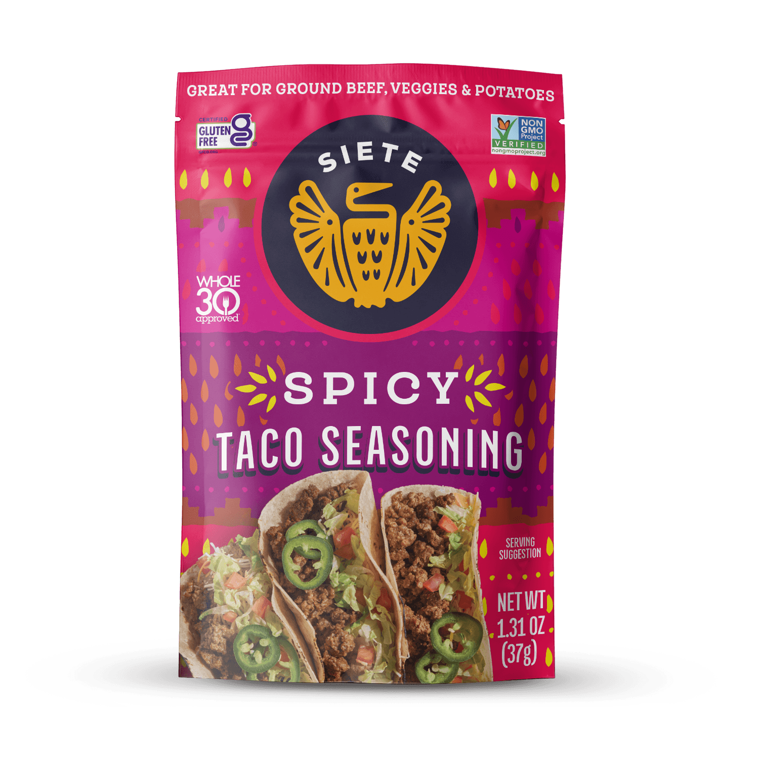 Siete Taco Seasoning Spicy - The Artisan Gift Boxes