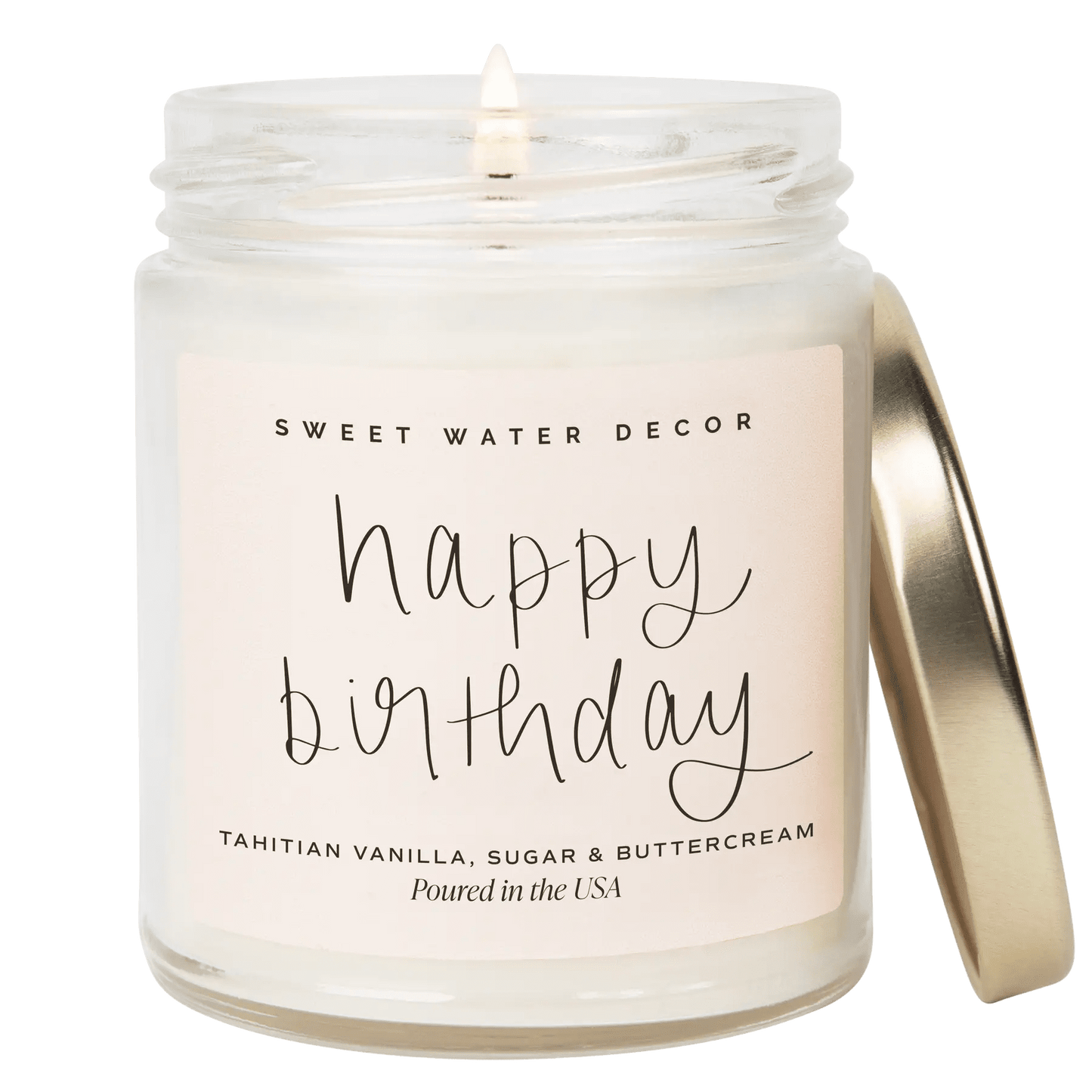 Sweet Water Decor Happy Birthday Candle - The Artisan Gift Boxes