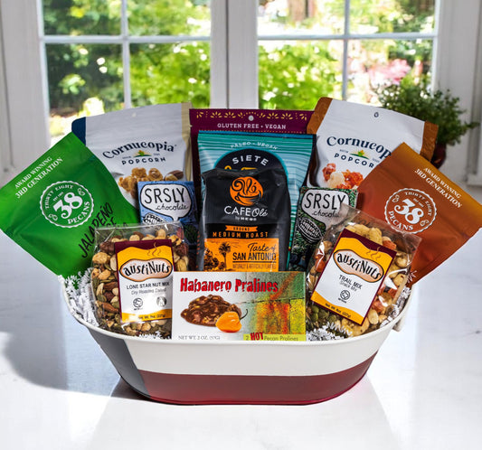 Taste of San Antonio – Texas Gift Basket - The Artisan Gift Boxes