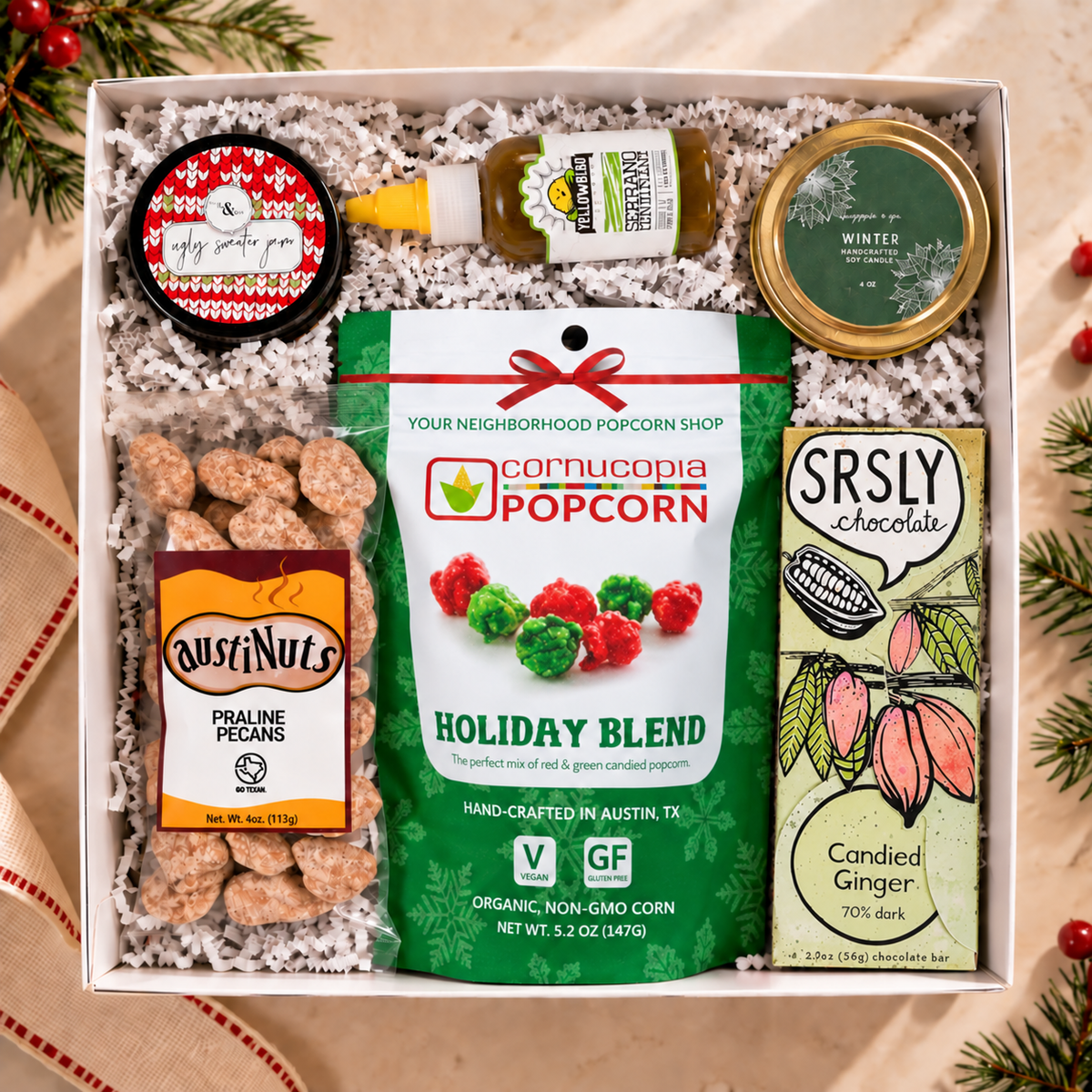 Texas Holiday Treats Gift Box