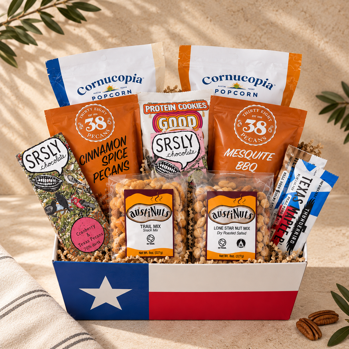 Texas Snack Gift Basket