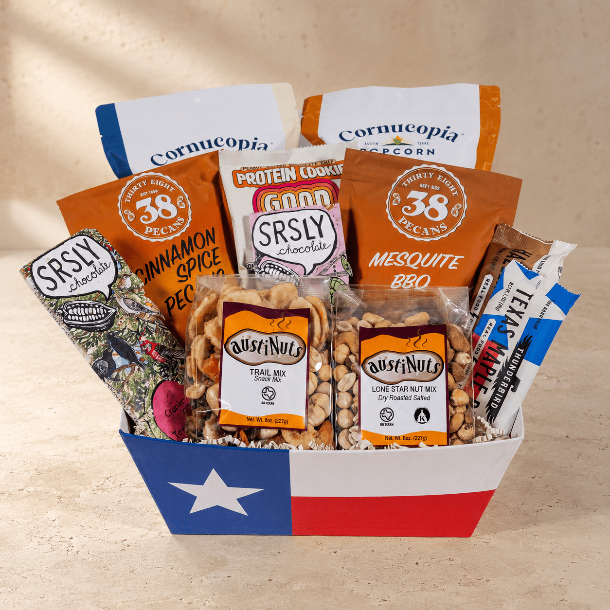 Texas Snack Gift Basket - The Artisan Gift Boxes