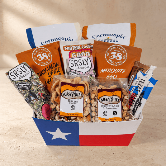 Texas Snack Gift Basket - The Artisan Gift Boxes