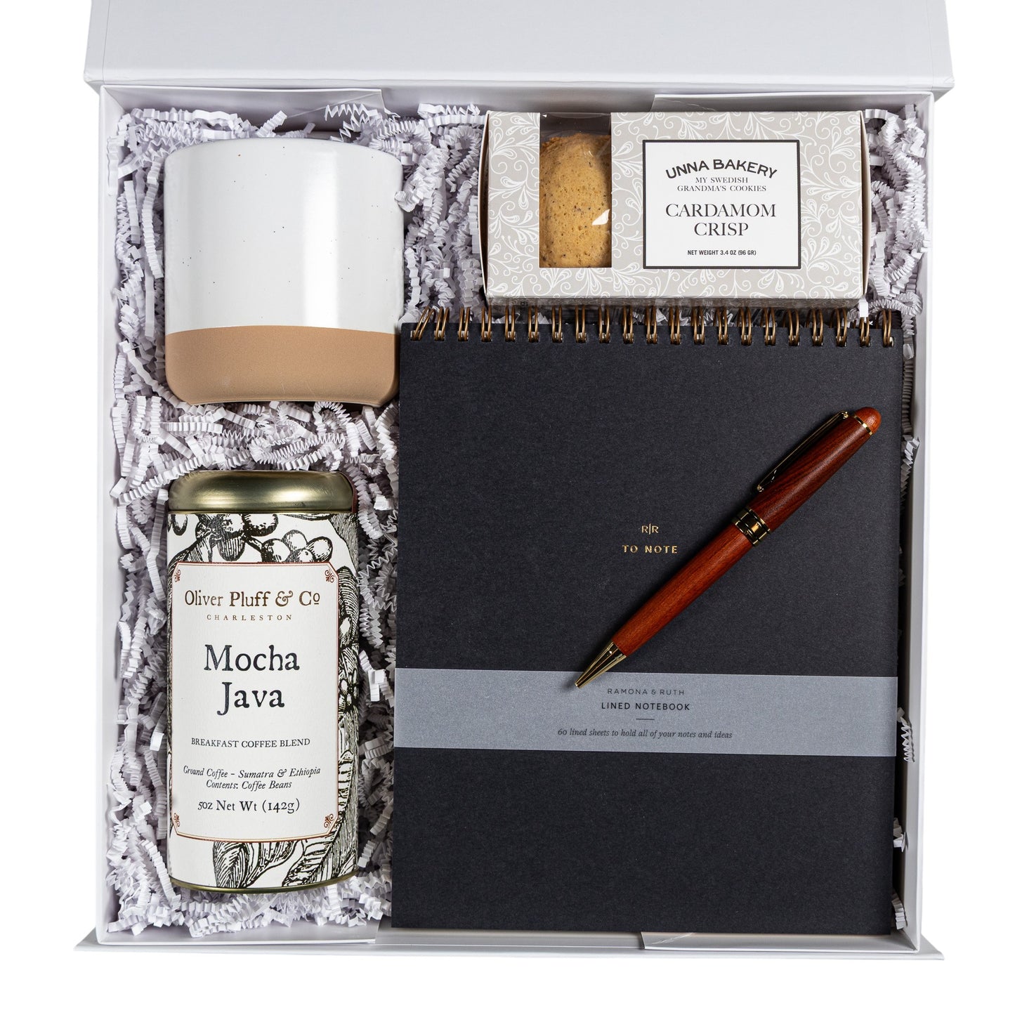 The Executive Coffee & Cookie Gift Box - The Artisan Gift Boxes