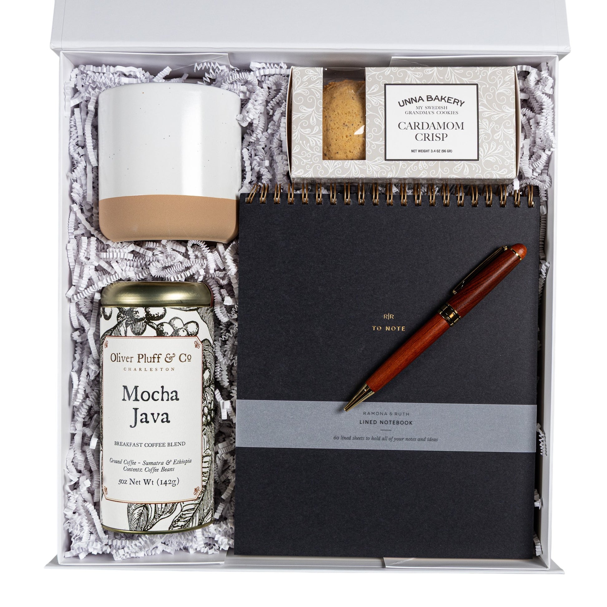 The Executive Coffee & Cookie Gift Box - The Artisan Gift Boxes