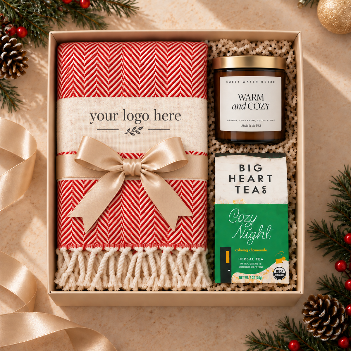 Warm Wishes Holiday Gift Box - The Artisan Gift Boxes