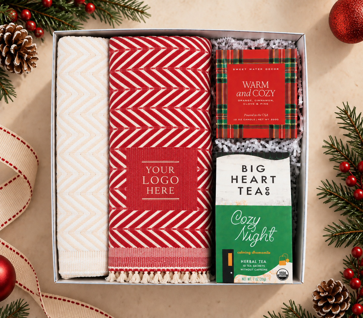 Warm Wishes Holiday Gift Box