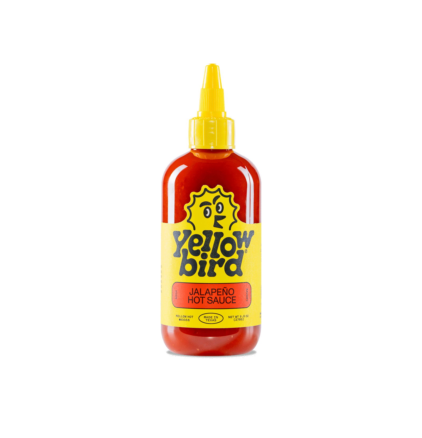Yellow Bird Jalapeno Hot Sauce 9.8oz - The Artisan Gift Boxes