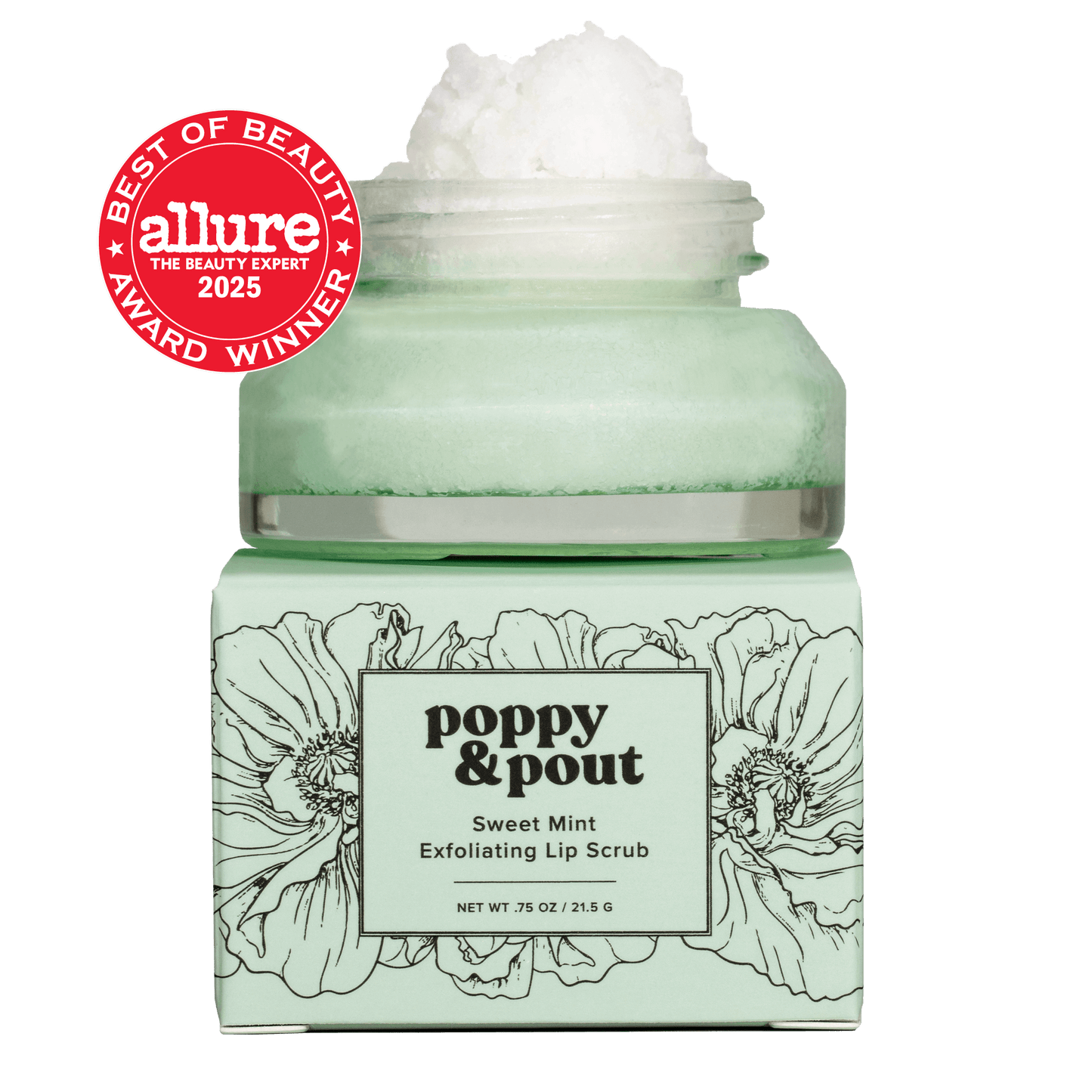 Poppy & Pout Lip Scrub Sweet Mint - The Artisan Gift Boxes
