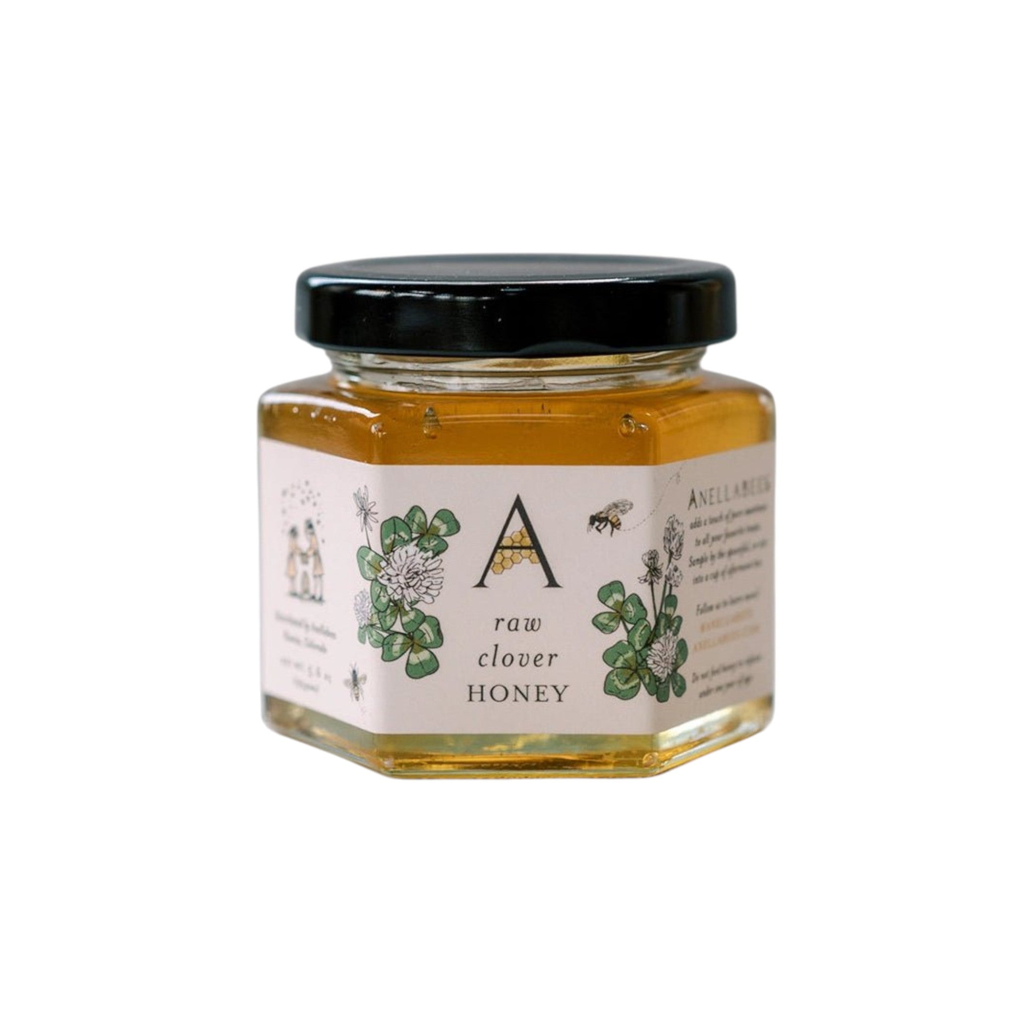 Anellabees Golden Pure Raw Clover Honey - The Artisan Gift Boxes