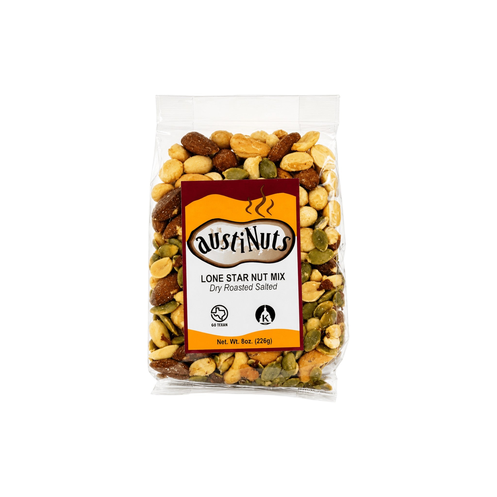 AustiNuts Lone Star Nut Mix Salted 8oz - The Artisan Gift Boxes