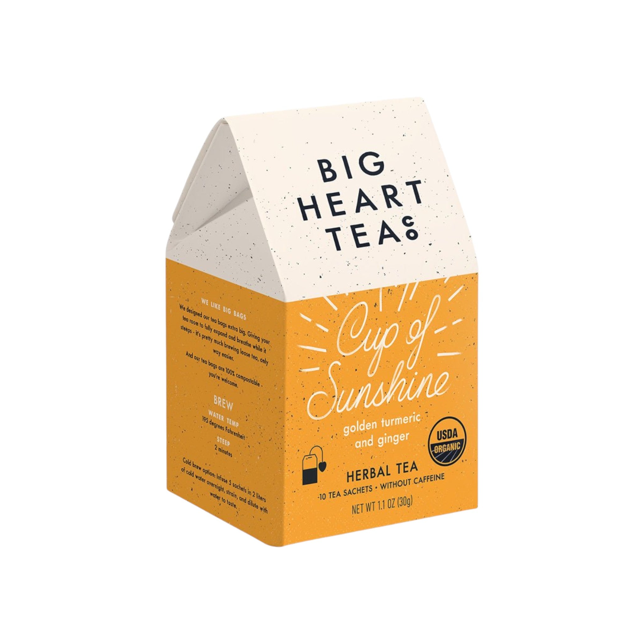 Big Heart Tea Cup of Sunshine - The Artisan Gift Boxes