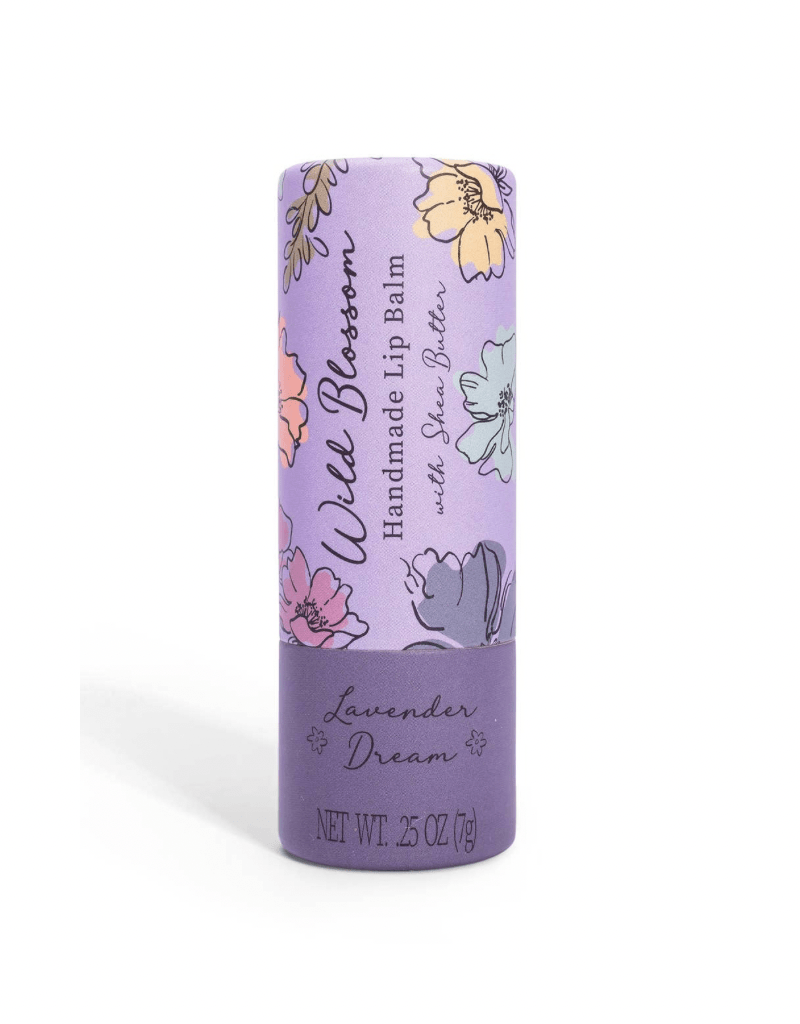 Cait + Co Wild Blossom Lip Balm - Lavender - The Artisan Gift Boxes