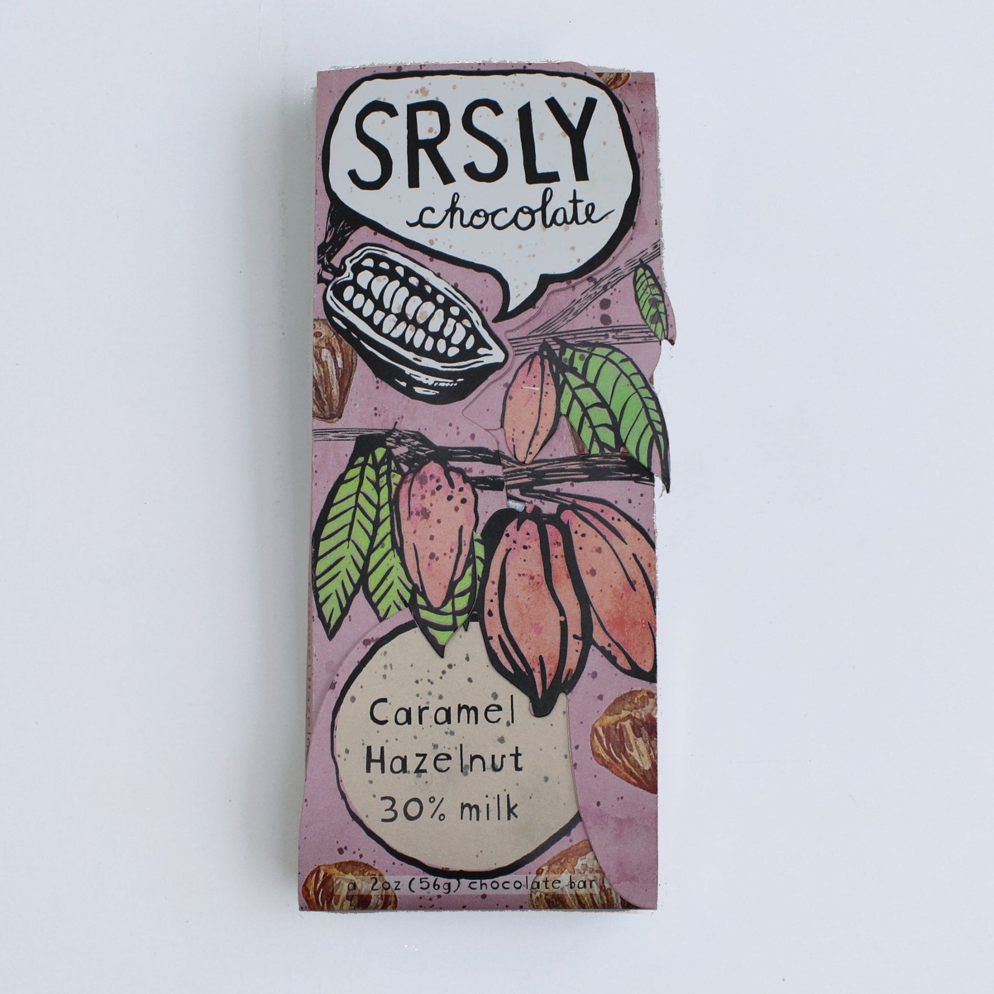 SRSLY Chocolate Bar Caramel Hazelnut - The Artisan Gift Boxes