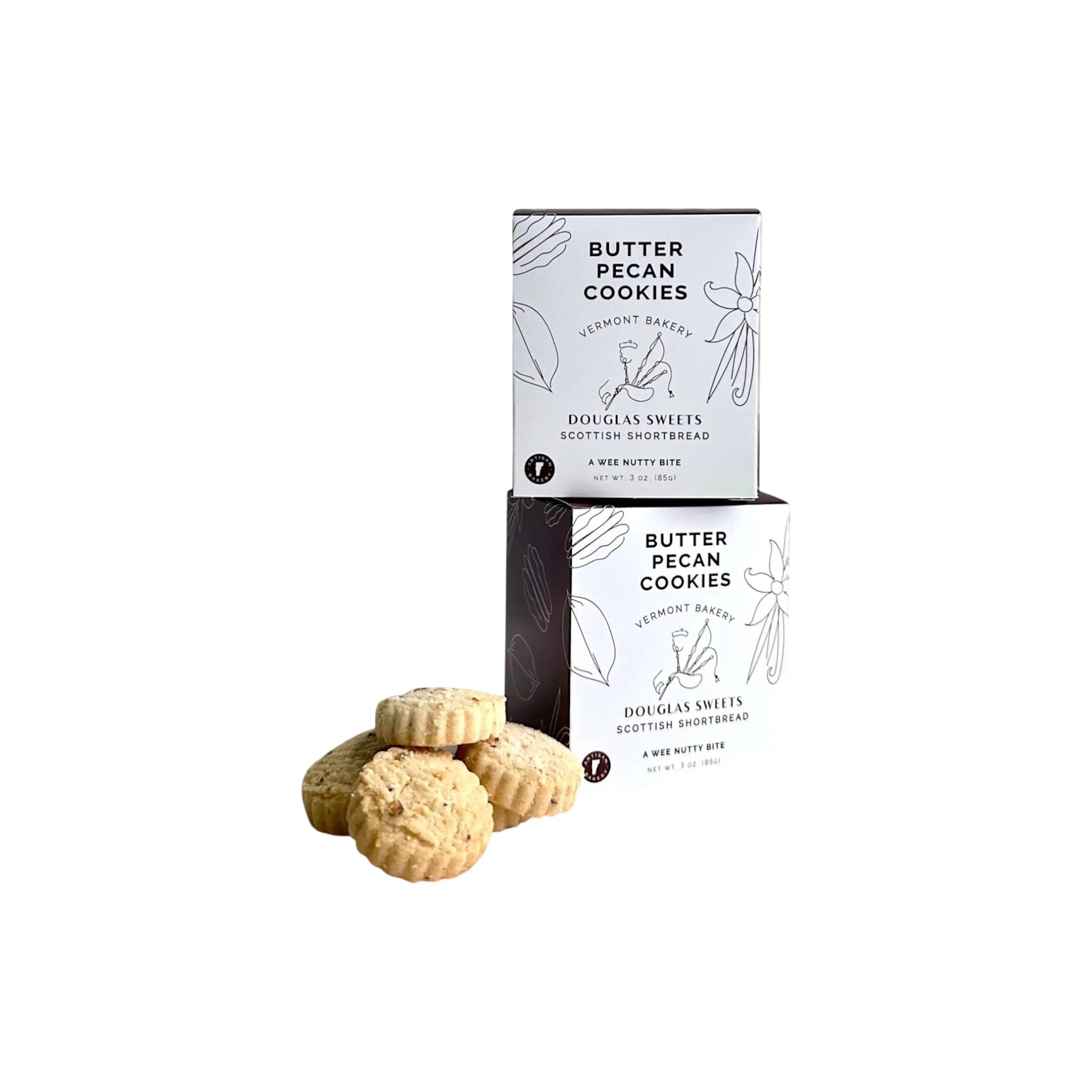 Douglas Sweets Butter Pecan Shortbread - The Artisan Gift Boxes