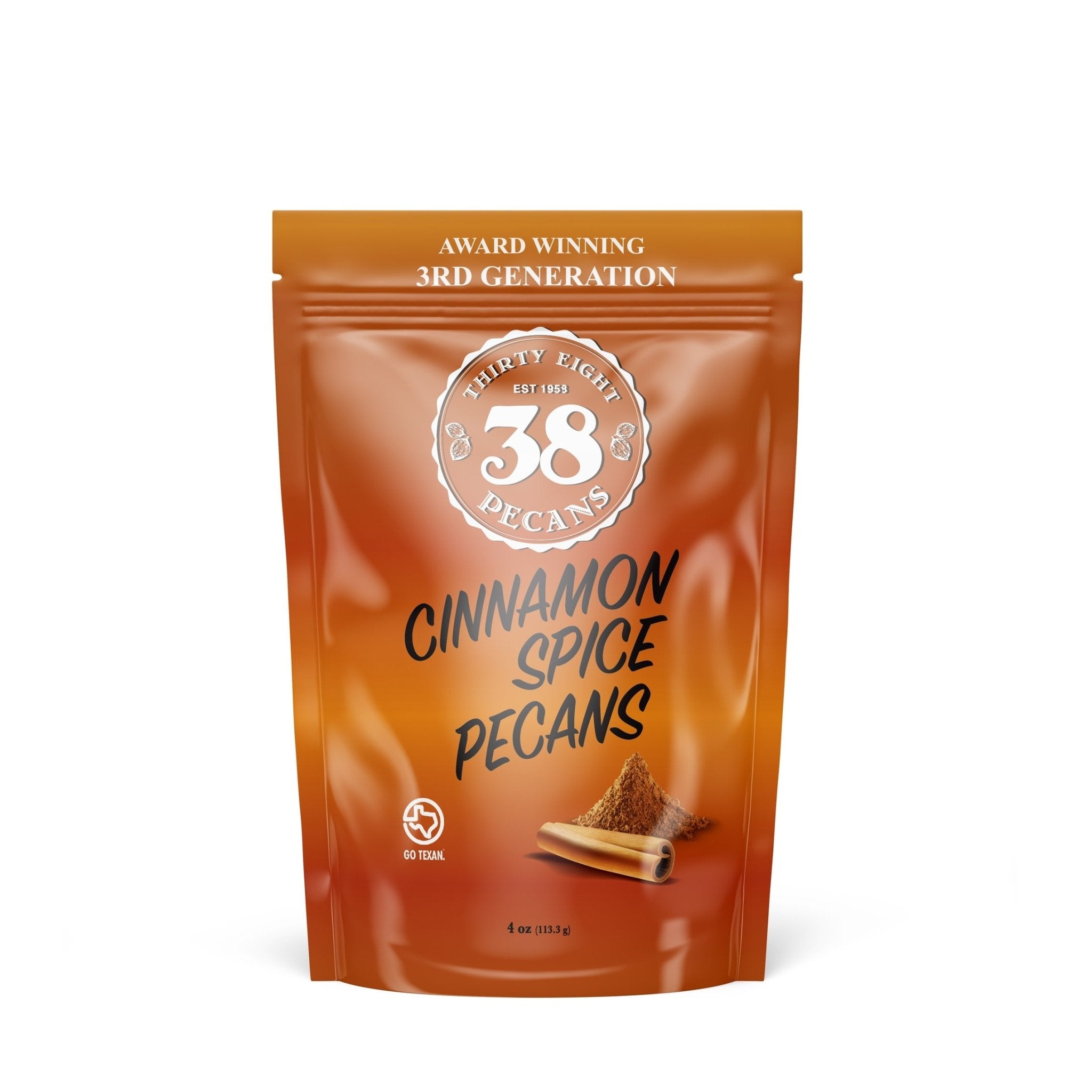 38 Pecans Cinnamon Spice Pecans - The Artisan Gift Boxes