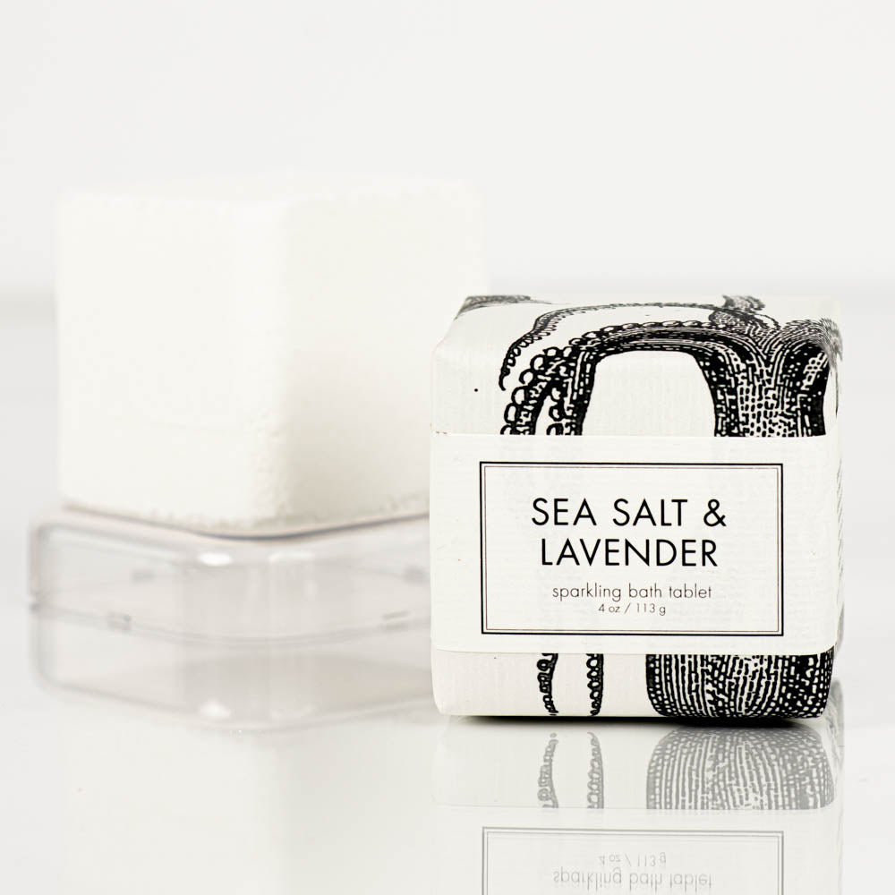 Formulary 55 Sea Salt & Lavender Sparkling Bath Tablet - The Artisan Gift Boxes