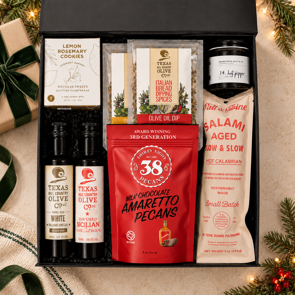 Gourmet Snacks Holiday Gift Box