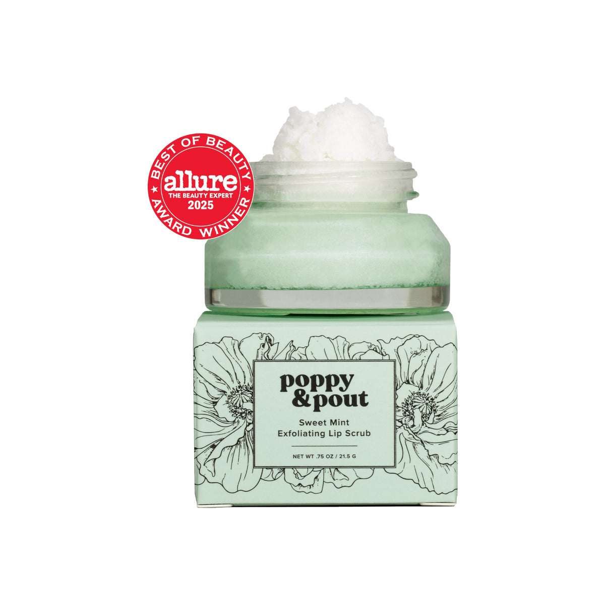 Poppy & Pout Lip Scrub Sweet Mint - The Artisan Gift Boxes