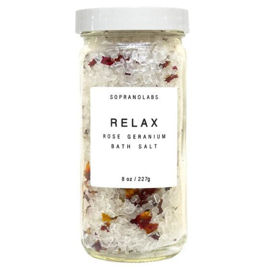 SopranoLabs Rose Relax Bath Salt - The Artisan Gift Boxes
