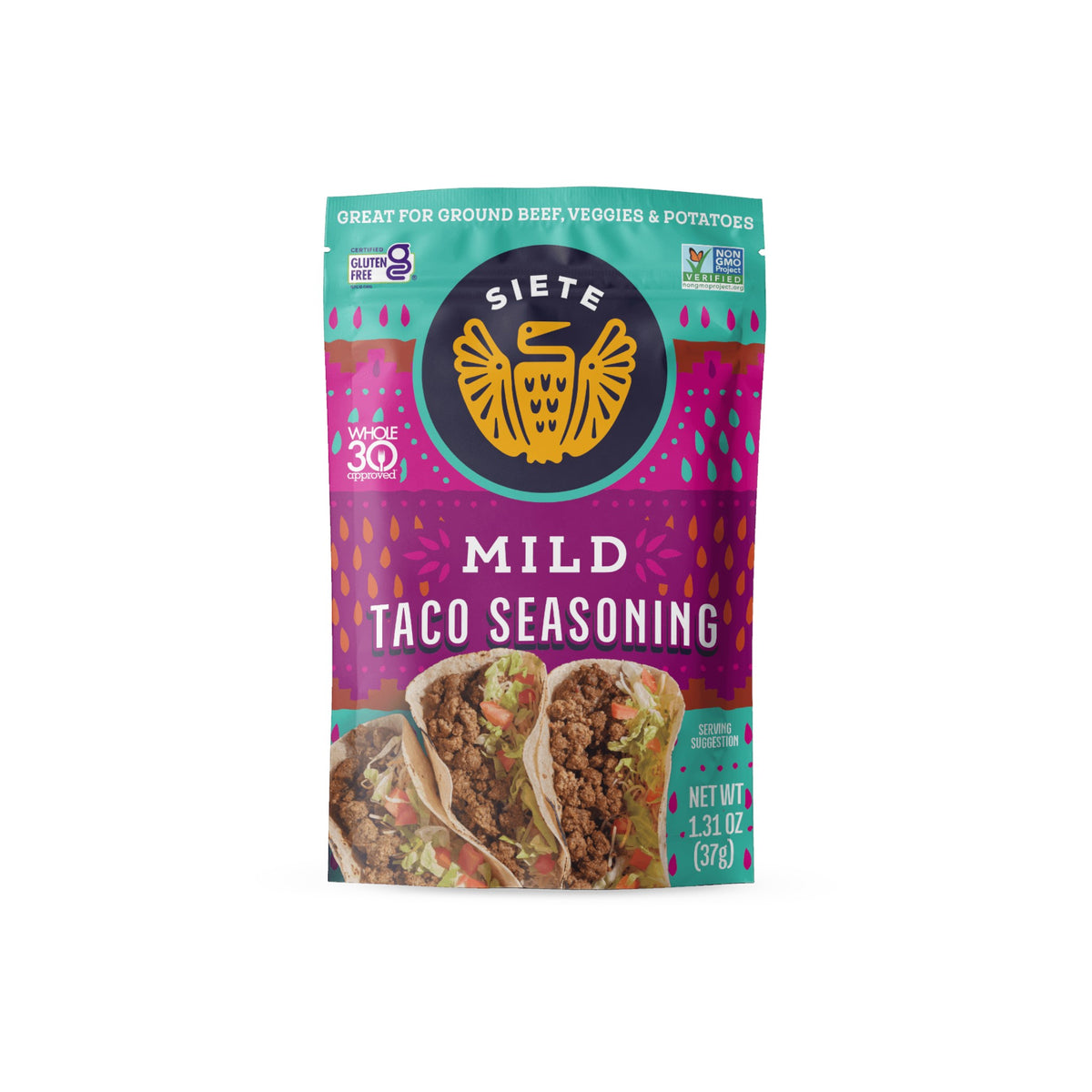 Siete Taco Seasoning Mix Mild - The Artisan Gift Boxes