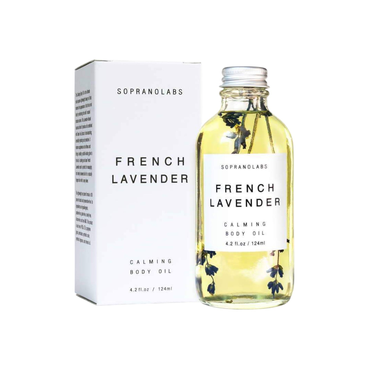 SopranoLabs French Lavender Calming Body Oil - The Artisan Gift Boxes