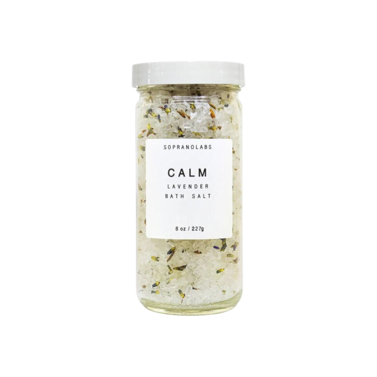 SopranoLabs Lavender Calm Bath Salt SPA Gift - The Artisan Gift Boxes