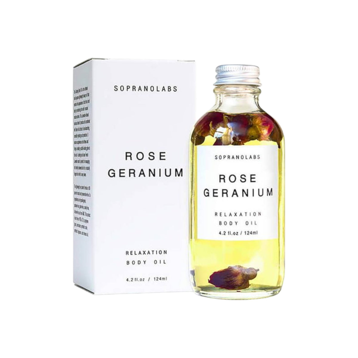 SopranoLabs Rose Geranium Body Oil - The Artisan Gift Boxes