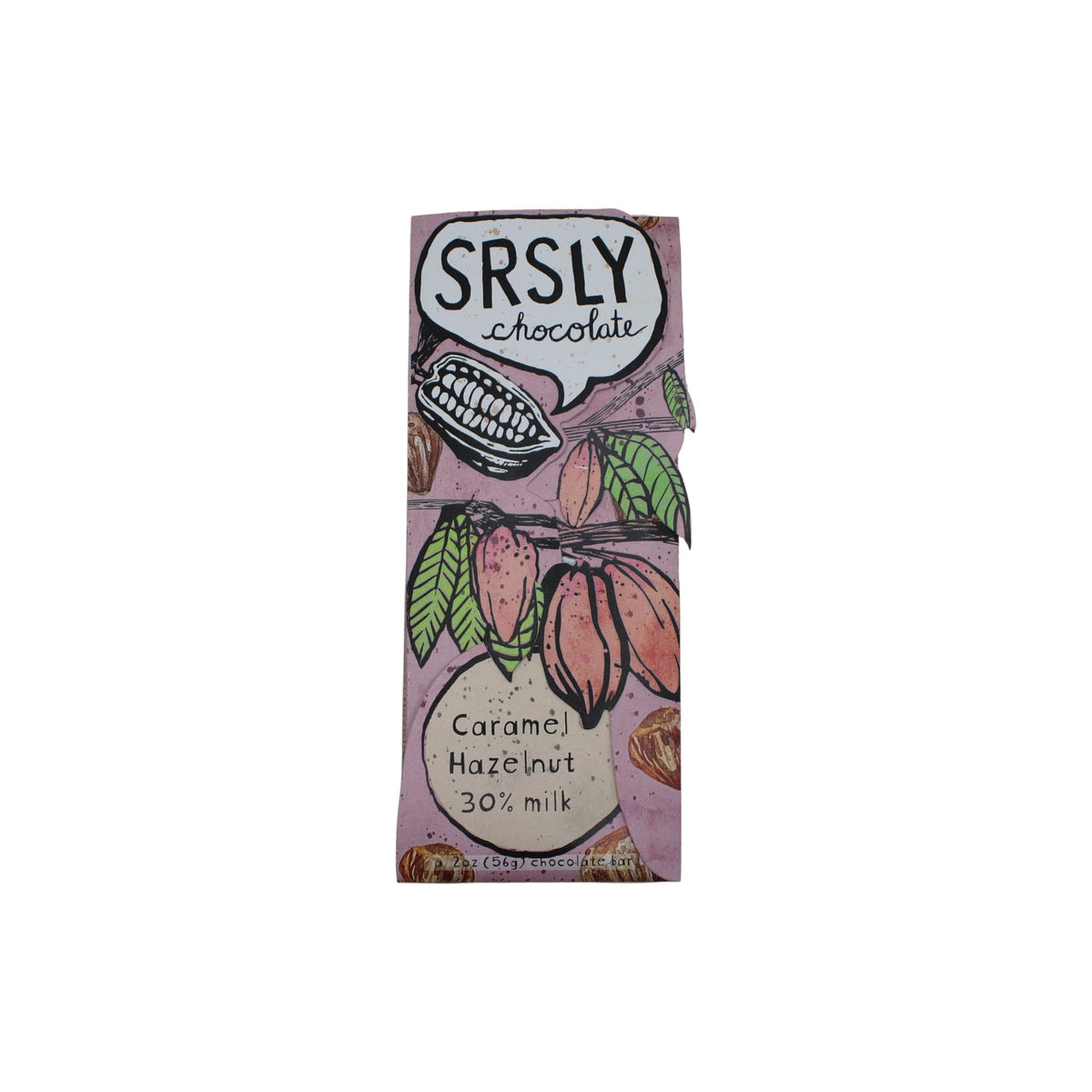 SRSLY Chocolate Bar Caramel Hazelnut - The Artisan Gift Boxes