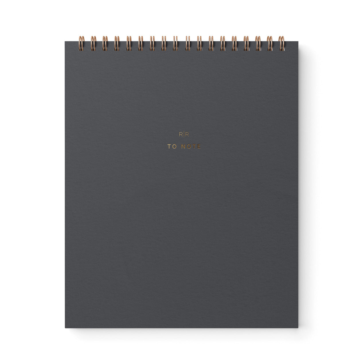 Ramona & Ruth To Note Lined Notebook Charcoal - The Artisan Gift Boxes
