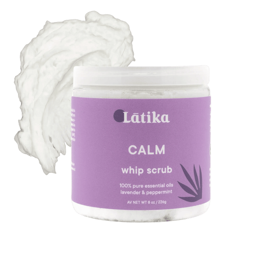 Latika Beauty Whip Scrub Calm Essential Oils - The Artisan Gift Boxes