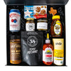 Austin Foodie Gift Box Texas pecans, salsa, coffee, pancake mix, popcorn, chocolate, hot sauce, round rock jelly. The Artisan Gift Boxes 