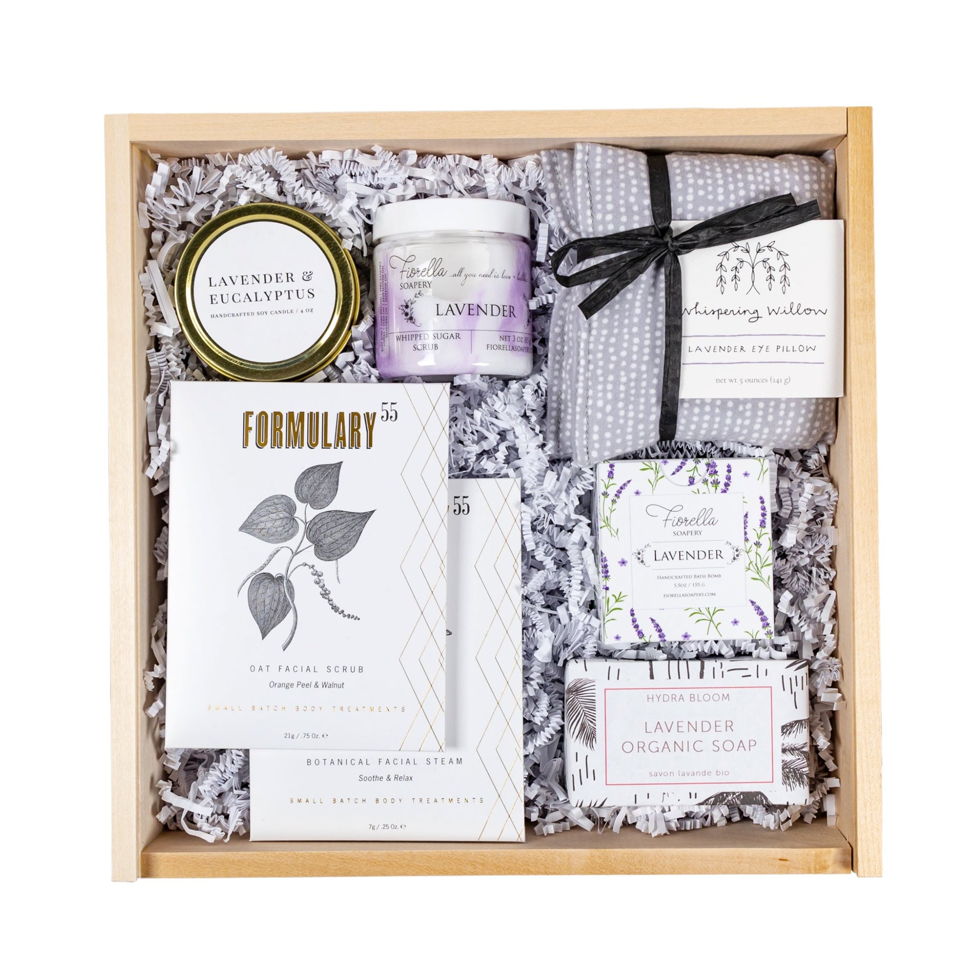 Relaxing Lavender Gift Box for Her - The Artisan Gift Boxes