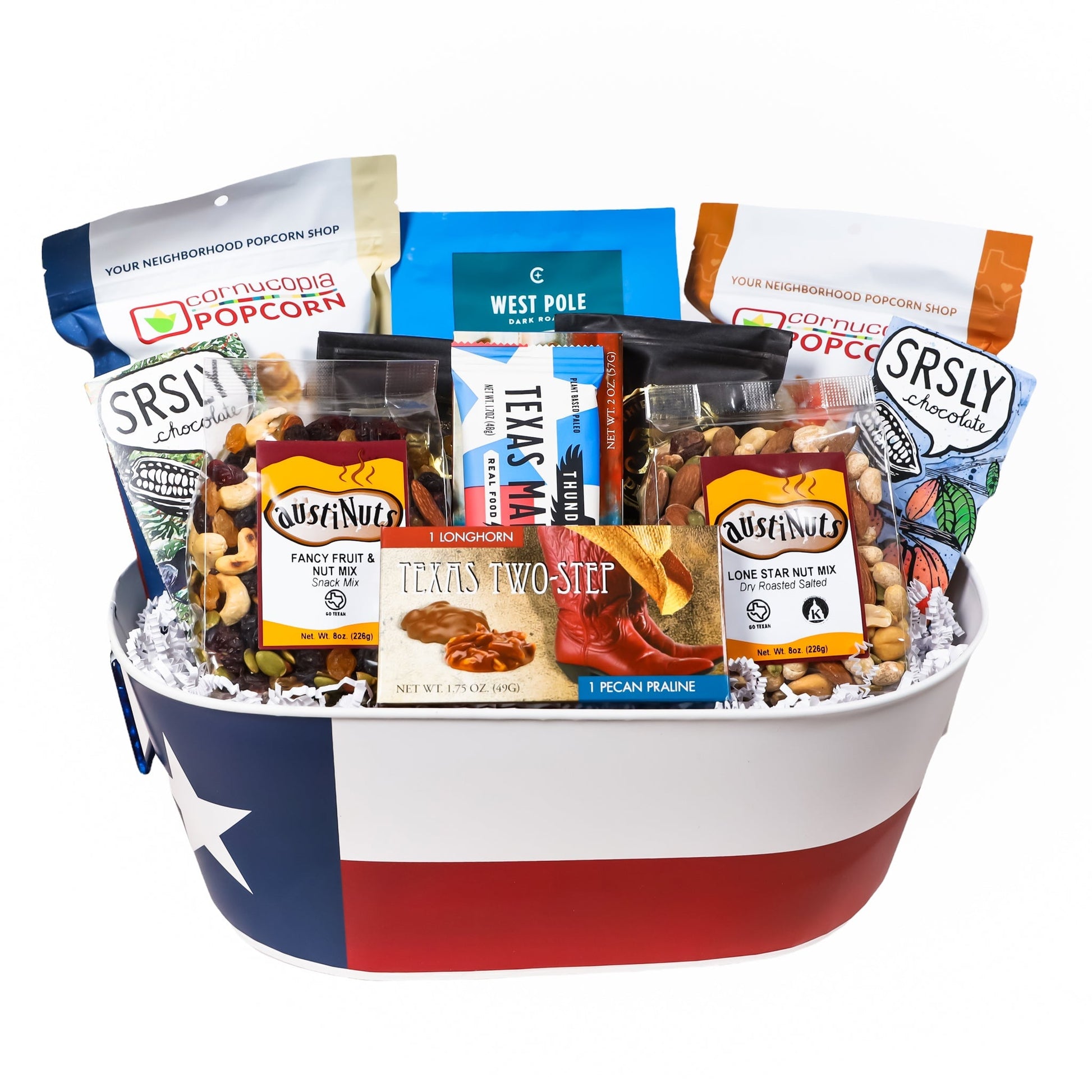 Texas Themed Gift Basket - The Artisan Gift Boxes