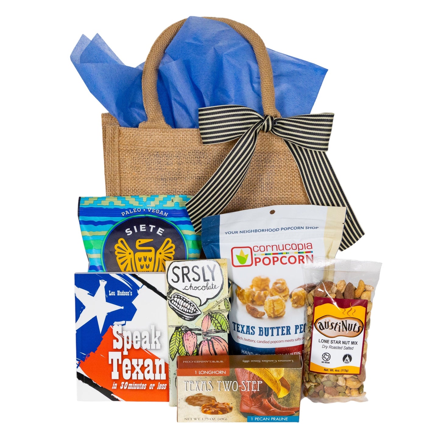 Texas Foods Gift Bag - The Artisan Gift Boxes